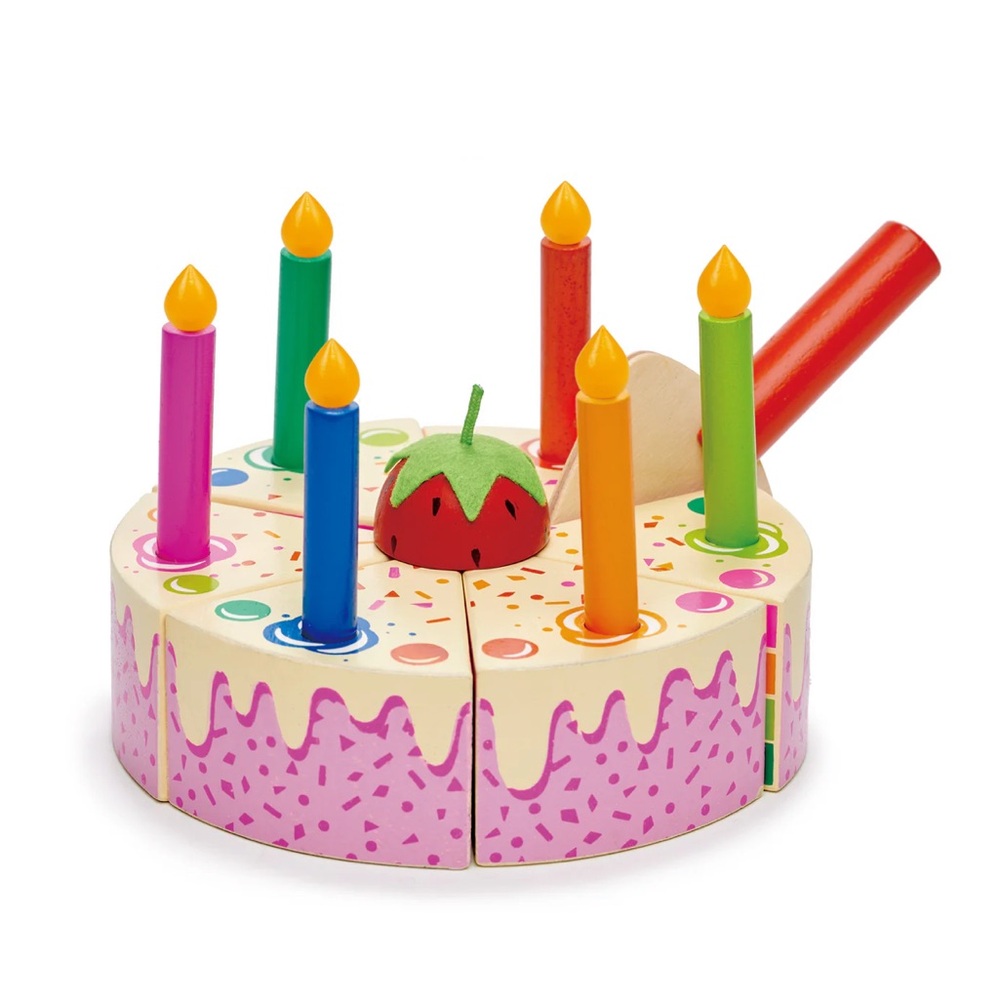 Tender Leaf Rainbow Birthday Cake
